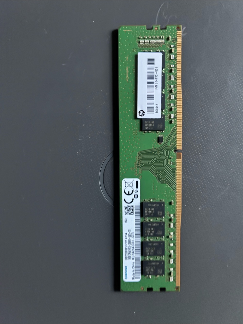 HP Green DDR4 Desktop Memory Module - Single Stick